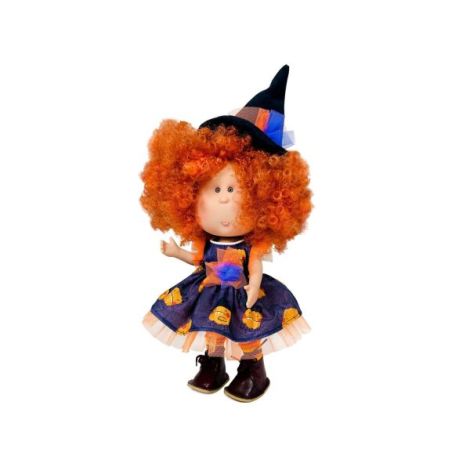 Papusa Nines D'Onil, Mia Halloween, cu miros de vanilie, 30 cm - imagine 6